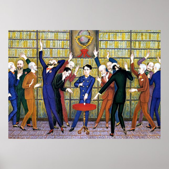 Poster Nils von Dardel - O Ovo de Columbus (Frente)