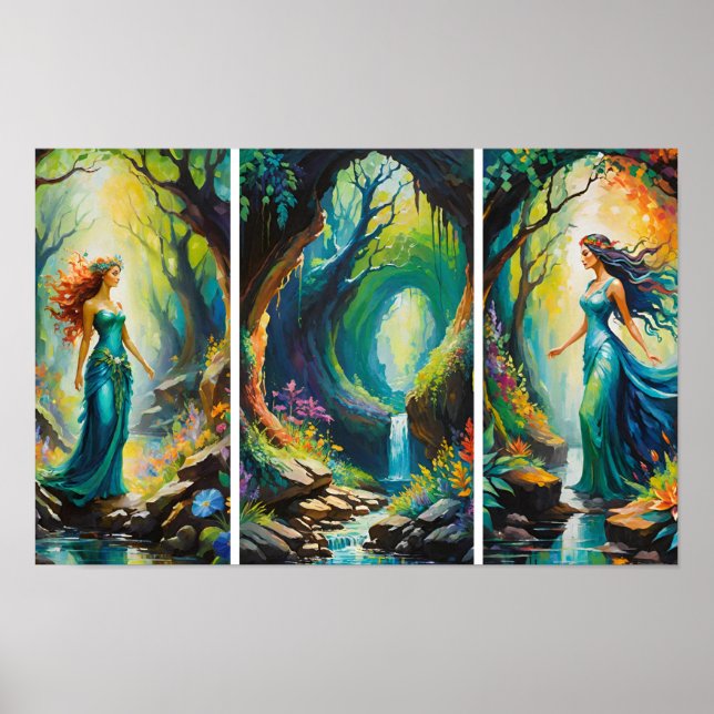 Poster Ninfas Da Floresta (Frente)