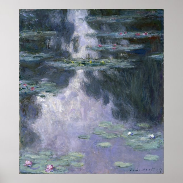 Pôster Ninfas de Claude Monet (Frente)