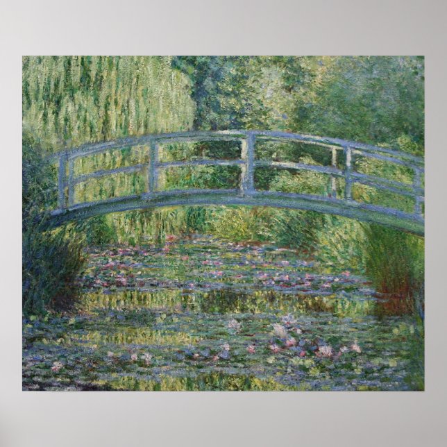 Poster Ninfas e Ponte Japonesa  (Frente)