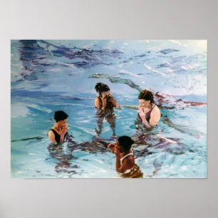 Pôster Ninfas en el agua/Ninfhs na água