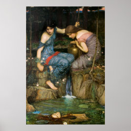 Poster Ninfas Encontrando o Chefe de Orfeu - 1900