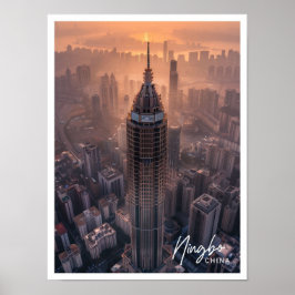 Poster Ningbo China Art viagem