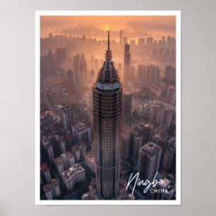 Poster Ningbo China Art viagem