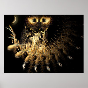 Poster Ninho das corujas de Hootie
