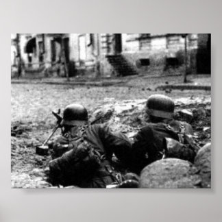 Pôster Ninho de Arma da Máquina Alemã