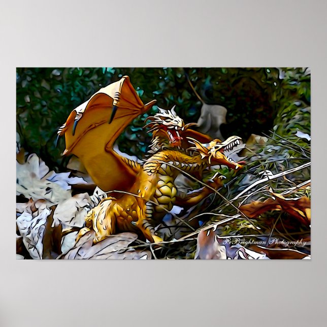 Pôster Ninho de Dragões ouros (Frente)