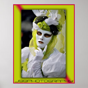 Poster ninho do pássaro do carnaval
