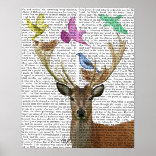 Poster Ninhos de cervo e de pássaros Pastel Shades