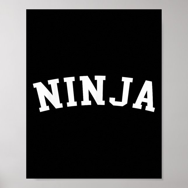 Poster Ninja (Frente)