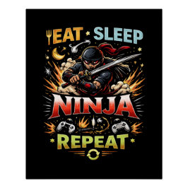 Pôster Ninja Life Loop