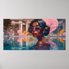 Poster Niravi nadando no paraíso