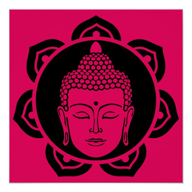 Pôster Nirvana budista (Frente)