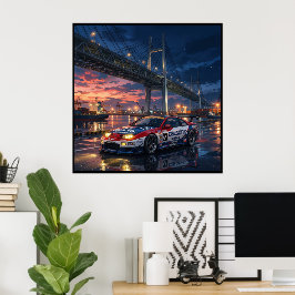 Poster Nissan Fairlady Z Z32 JTCC