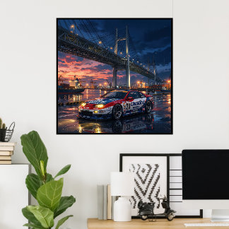Poster Nissan Fairlady Z Z32 JTCC