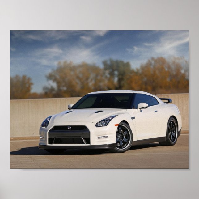 POSTER NISSAN GT-R (Frente)