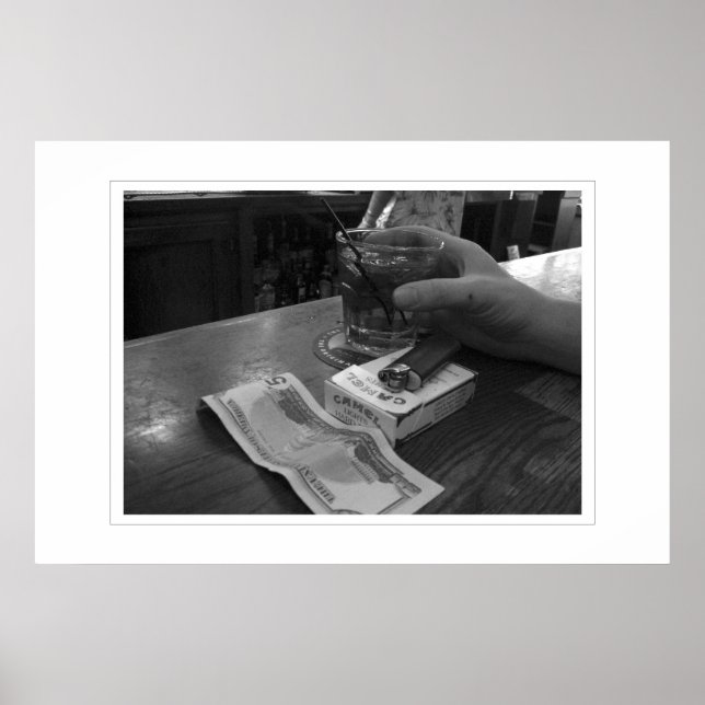 Pôster nite de restaurante (Frente)