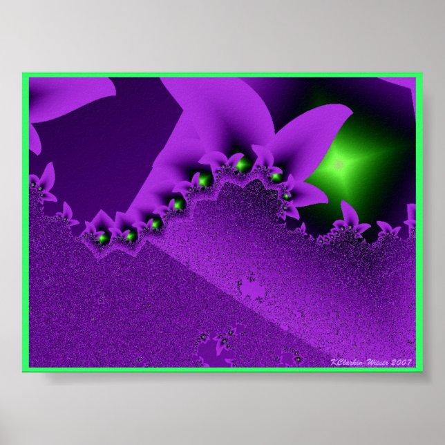 Poster Nite Lite Garden (Frente)