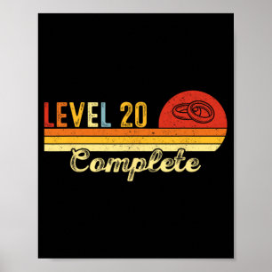Poster Nível 20 Casais Completos Vintage 20th Casamentos
