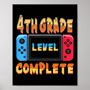 Poster Nível 4 Concluído No Último Dia Do Graduação Escol