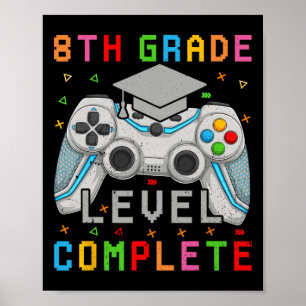 Poster Nível 8º Gradu Completo Classe De Jogador De Gradu