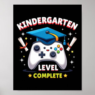 Poster Nível de Jardim de Infância Completo Aventura de P