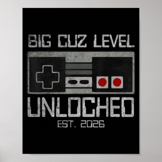 Poster Nível do Primo Grande Desbloqueado Est 2026 Subiu