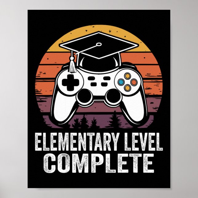 Poster Nível Elementar - Gamer Cl Completa De Graduação 2 (Frente)