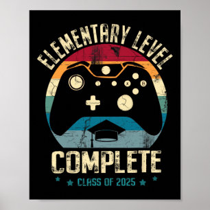 Poster Nível Elementar - Gamer Cl Completa De Graduação 2