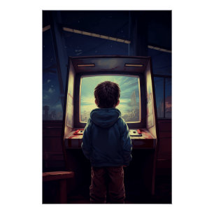 Pôster Nível final Um Sonho De Arcade Retroativa