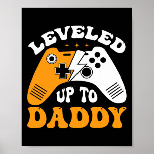 Poster Nível Superior Promovido Ao Pai Para Novo Gam De V