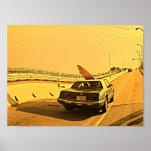 Poster NJ que surfa Kook