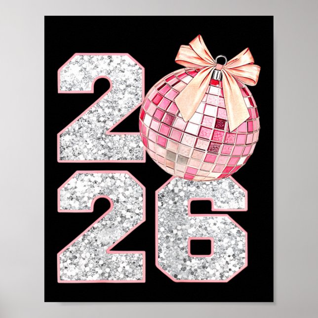 Poster Nk Coquette 2026 New Year Shirt _ Aesthetic Holida (Frente)