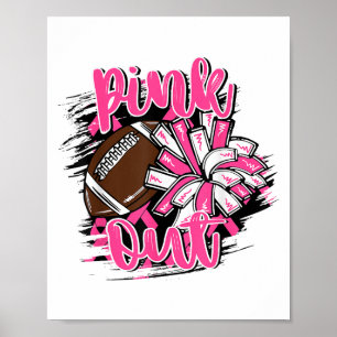 Poster Nk Out Futebol Breast Cancer Sensibilizar Mãe