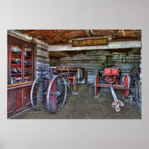 PÔSTER NO. 1 DA EMPRESA DA VIATURA DE INCÊNDIO