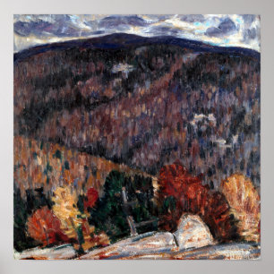 Poster No. 25 da paisagem de Marsden Hartley