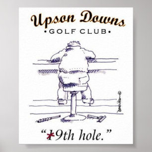 Poster No bar dos cursos, 16 x 12 poster, outros