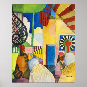 Poster No Bazar Auguste Macke