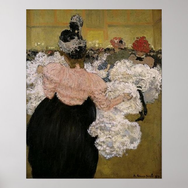 Pôster No Burlesque por Henri Evenepoel (Frente)