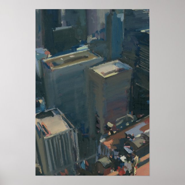 Poster No centro, em 2012 (Frente)