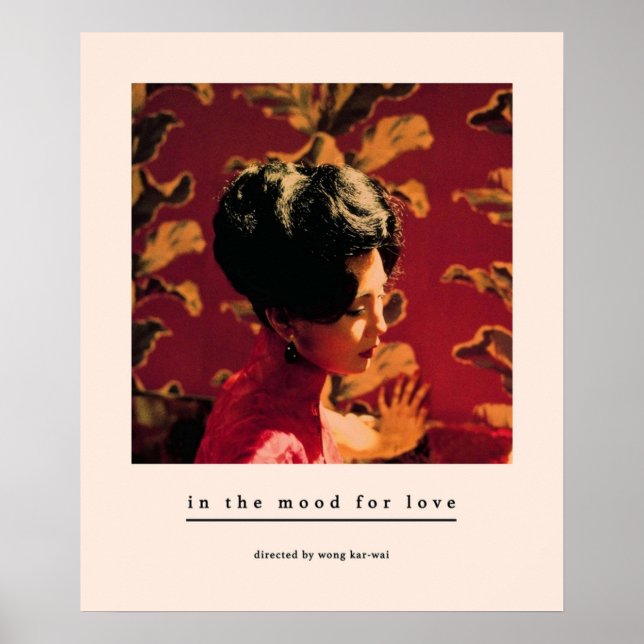 Poster No clima por amor Wong Karwai Tony Leung Maggie (Frente)