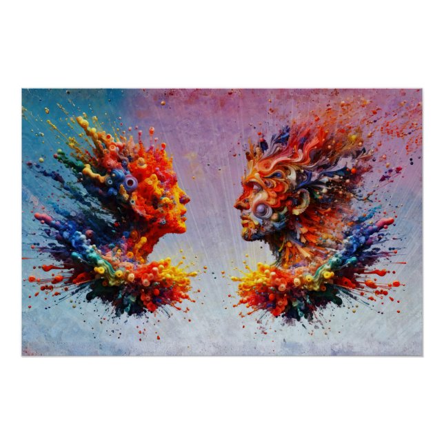 Pôster No começo... (Frente)