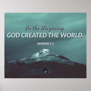 Poster No começo - 1:1 da génese
