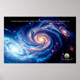 Poster No começo, Deus e Criação Verso