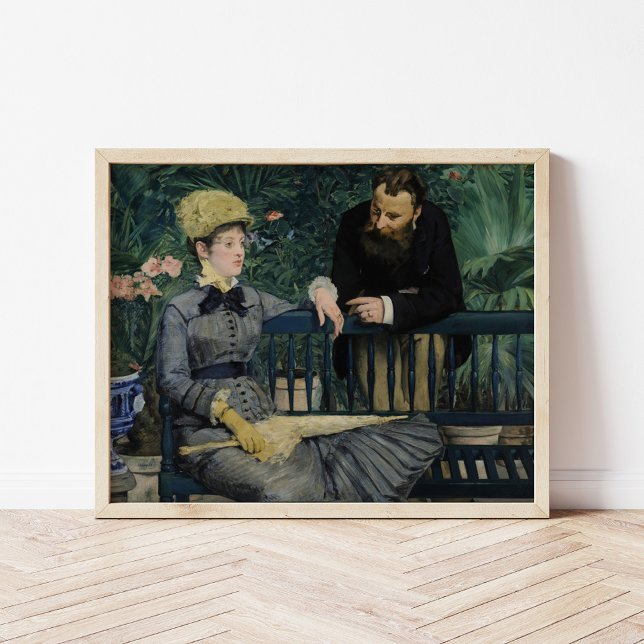 Poster No Conservatório | Édouard Manet (Criador carregado)