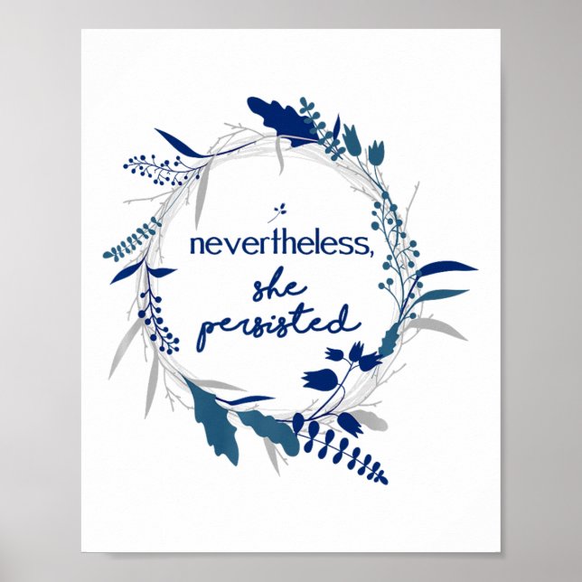 Poster No Entanto, Ela Persiste 2 (Frente)