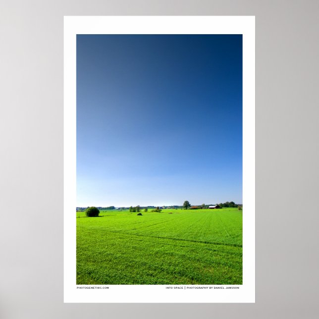 Pôster No espaço (Frente)