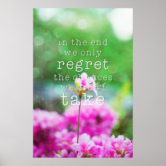 Pôster No final... (Frente)