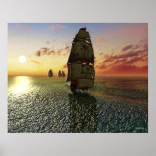 Pôster No funcionamento