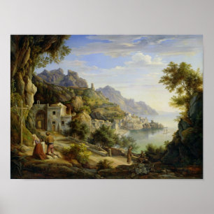 Pôster No Golfo de Salerno, 1826